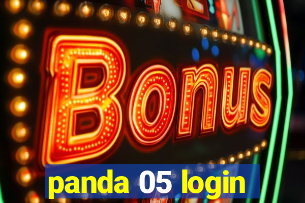 panda 05 login